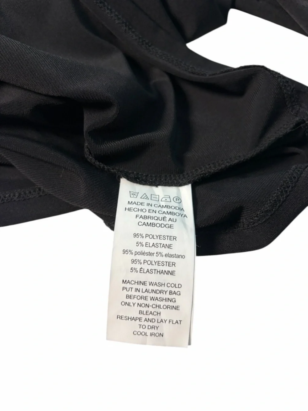 Michael Kors-Matte JerseyDress W/Gold hardware at collar, Black, Size L